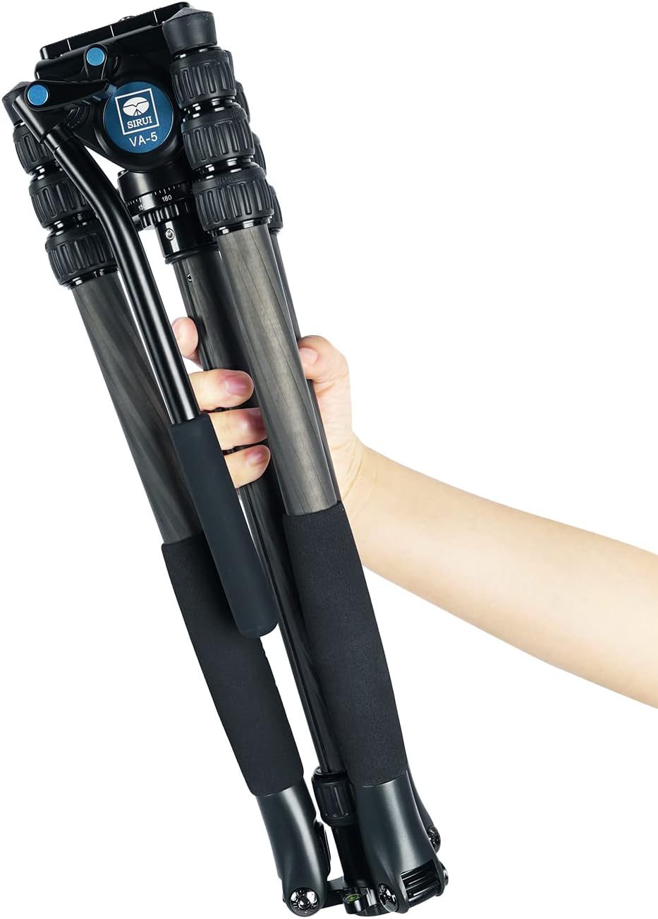 Carbon Fiber Tripod with Compact Fluid Video Head U3634
