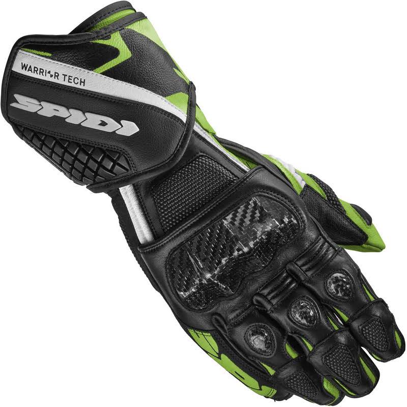 Black/Green Gloves T6326