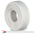 200 Ft 14 Gauge AWG Oxygen-Free Insulated Black and Red Sheathed Copper Marine Wire I600180