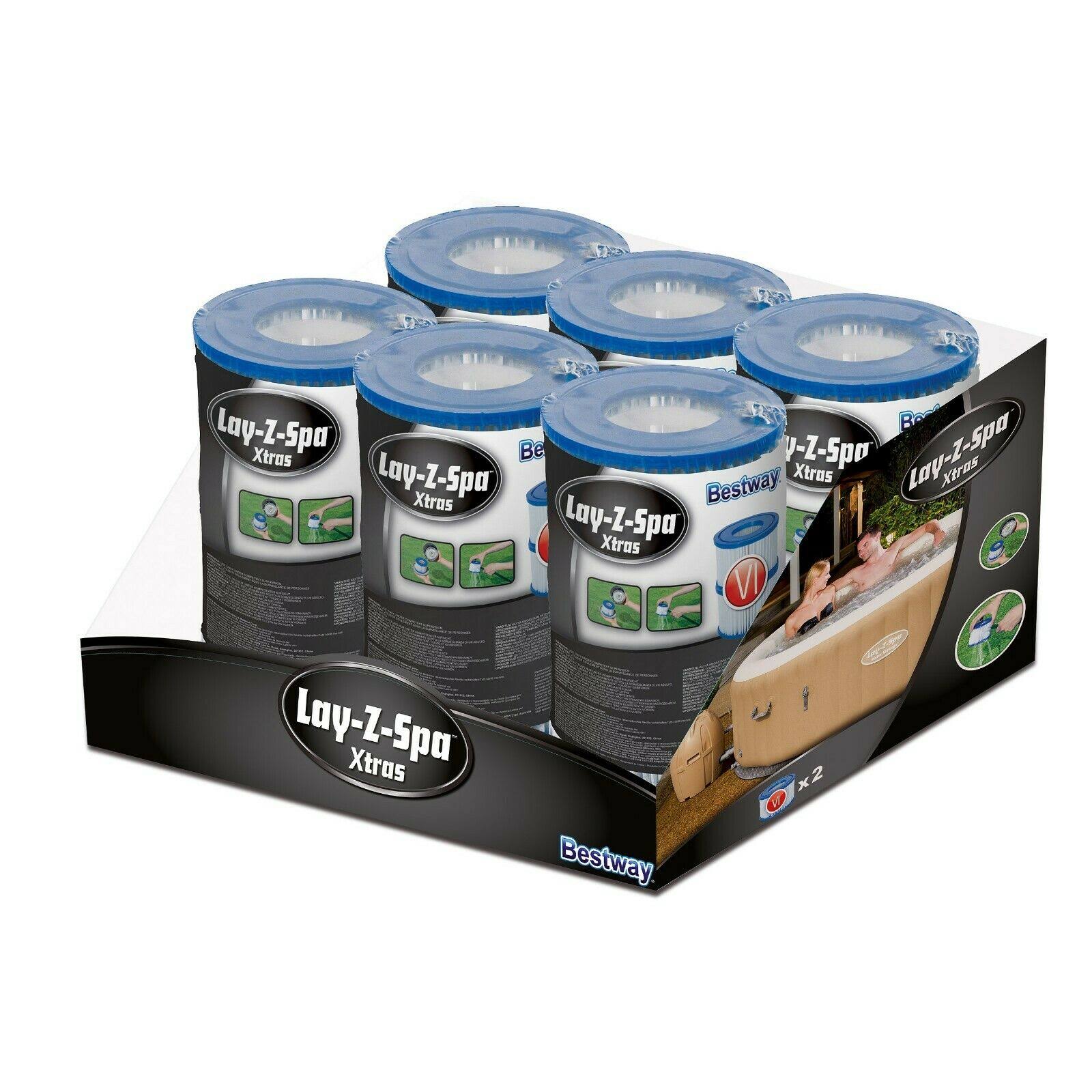Pool Filter Cartridge 6 x Twin Pack 12 Filters C61012