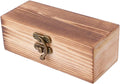 Wooden Hinged Box Jewellery Storage Case Organizer Dark Color Pack of 2 U783851