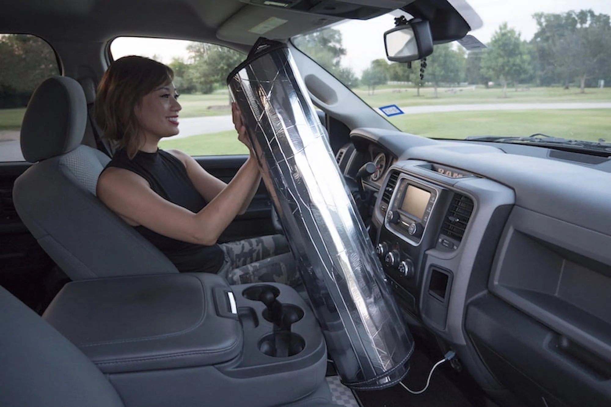Custom Fit Windshield Sunshade C6156