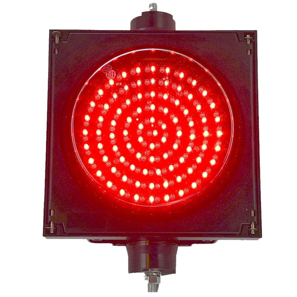 LED Traffic Stop Light 3 Light Red, Yellow, Green 8 Inch Diameter Lens, Industrial Loading Dock Bay Light, Indicator Light 85-265 VAC X3279