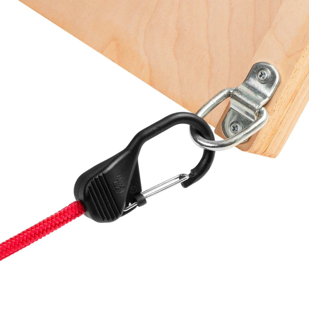 Red SlideLock Carabiner Bungee 24 in P181