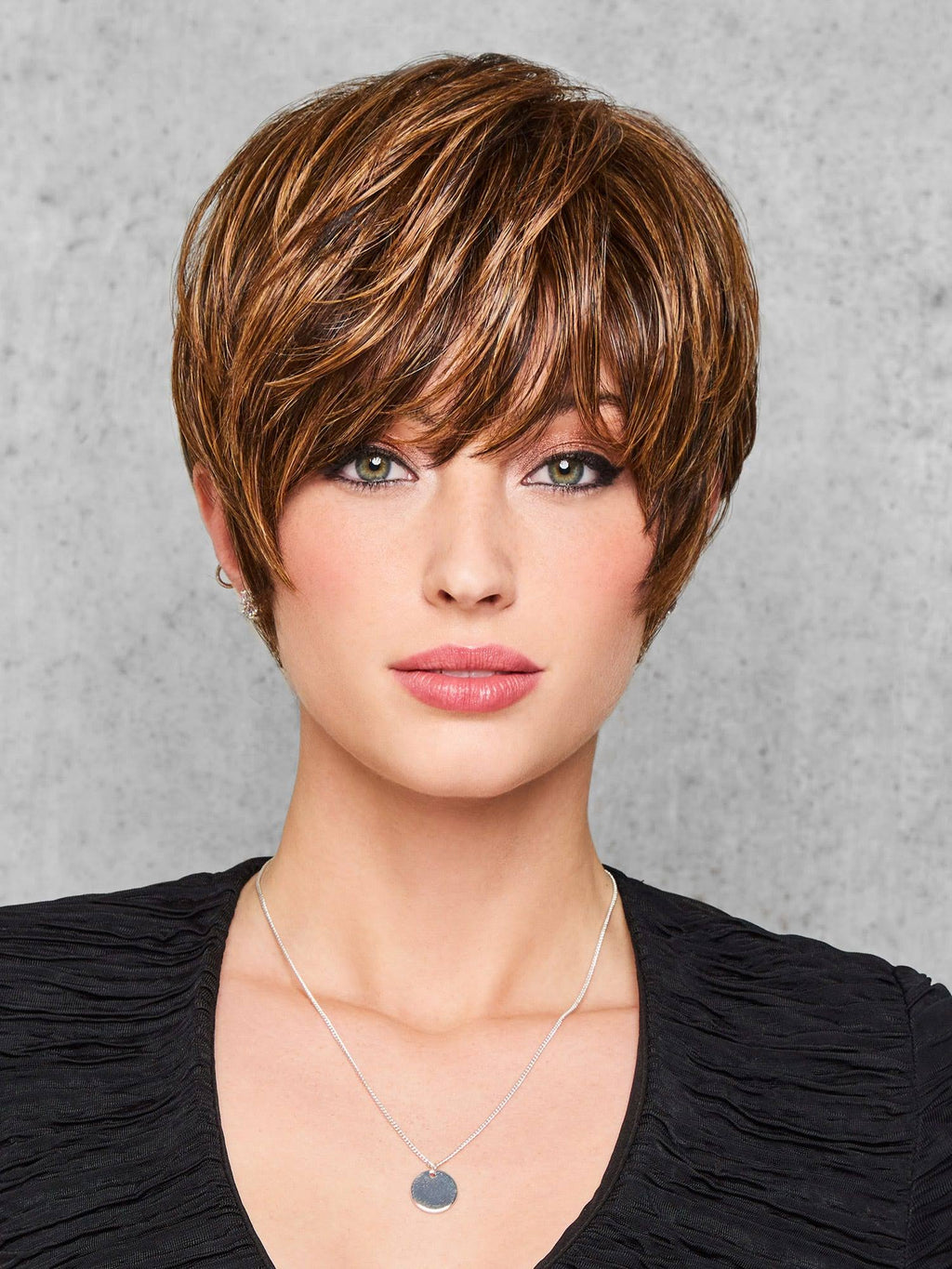 Glazed Hazelnut Plus Synthetic Wig B258