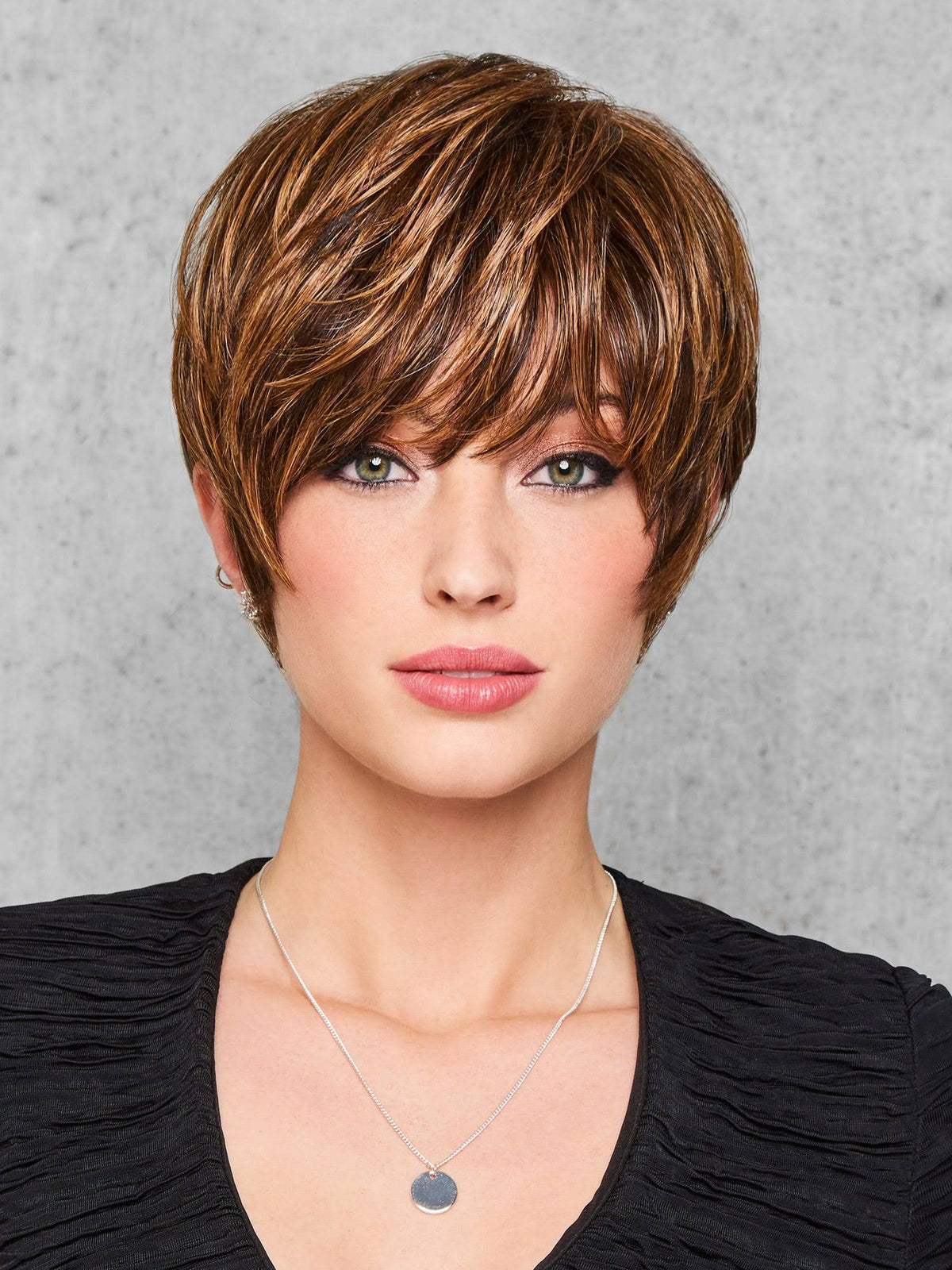 Glazed Hazelnut Plus Synthetic Wig B258