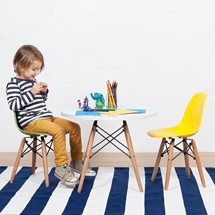 Yellow Kids Toddler Chairs Set of 2 L77698