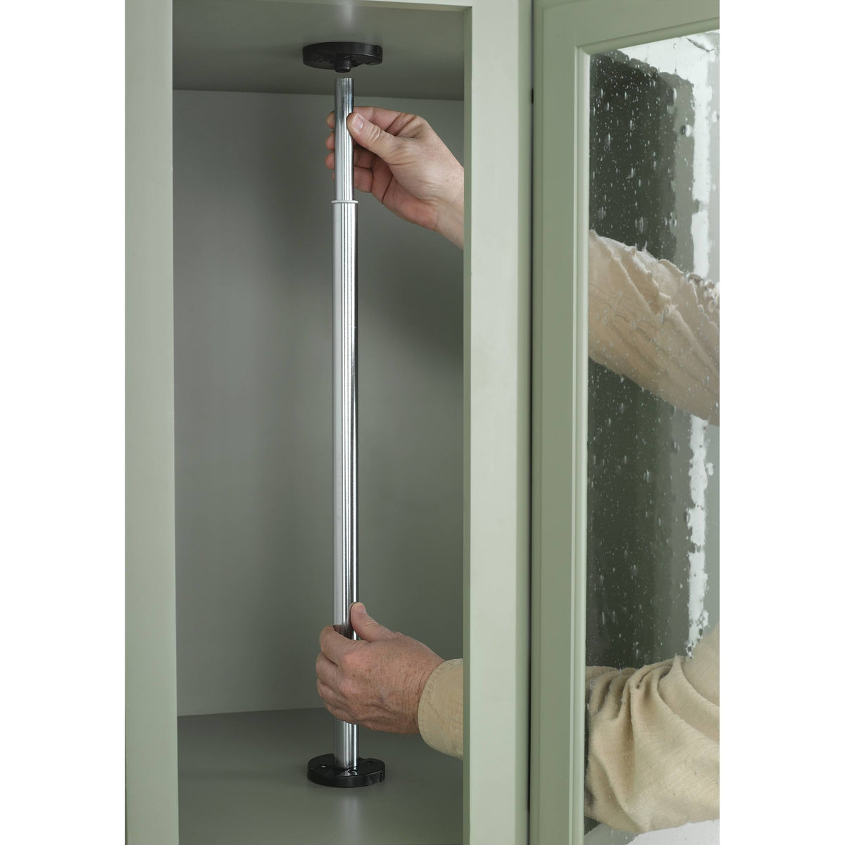 White 2-Shelf Lazy Susan W560
