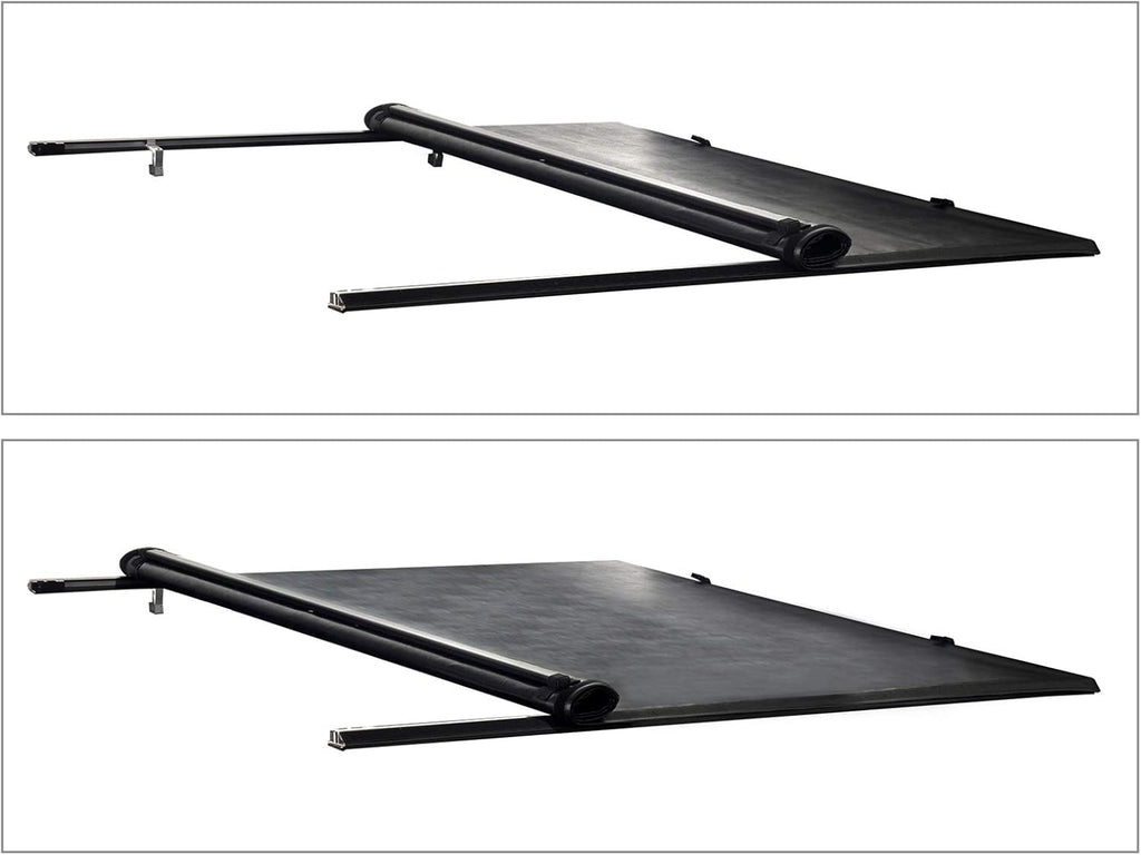 Soft Roll-Up Tonneau Cover for Chevy Silverado GMC Sierra 1500 2500HD 3500HD Fleetside Bed B957742