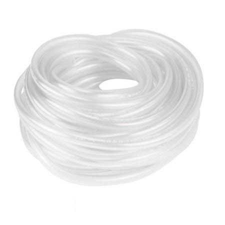 Clear Hard Durable Plastic Tubing, Inner Diameter 5/8 inch, Outer Diameter 3/4 inch, 25 ft Q174