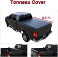 Soft Roll-Up Tonneau Cover for Chevy Silverado GMC Sierra 1500 2500HD 3500HD Fleetside Bed B957742