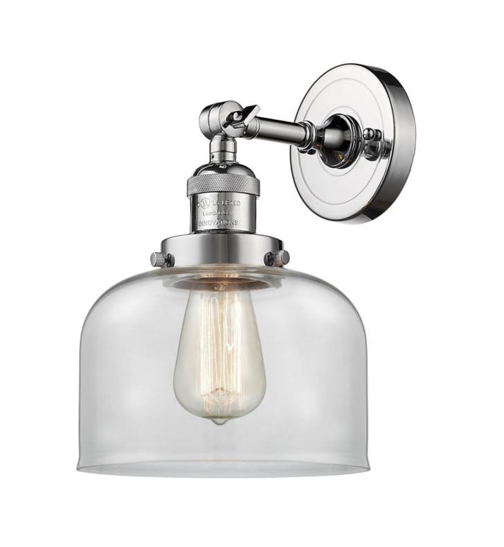 Large Bell 1 Light Sconce S74826