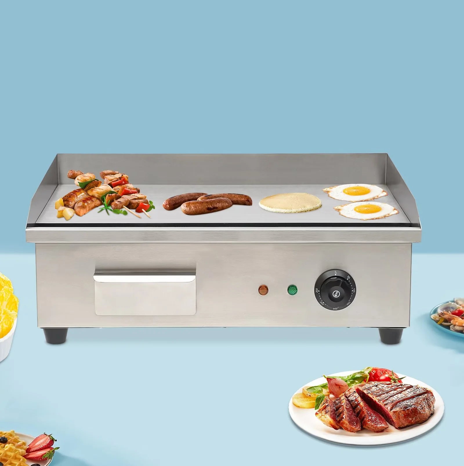 3000W Electric Griddle Cooktop N14752