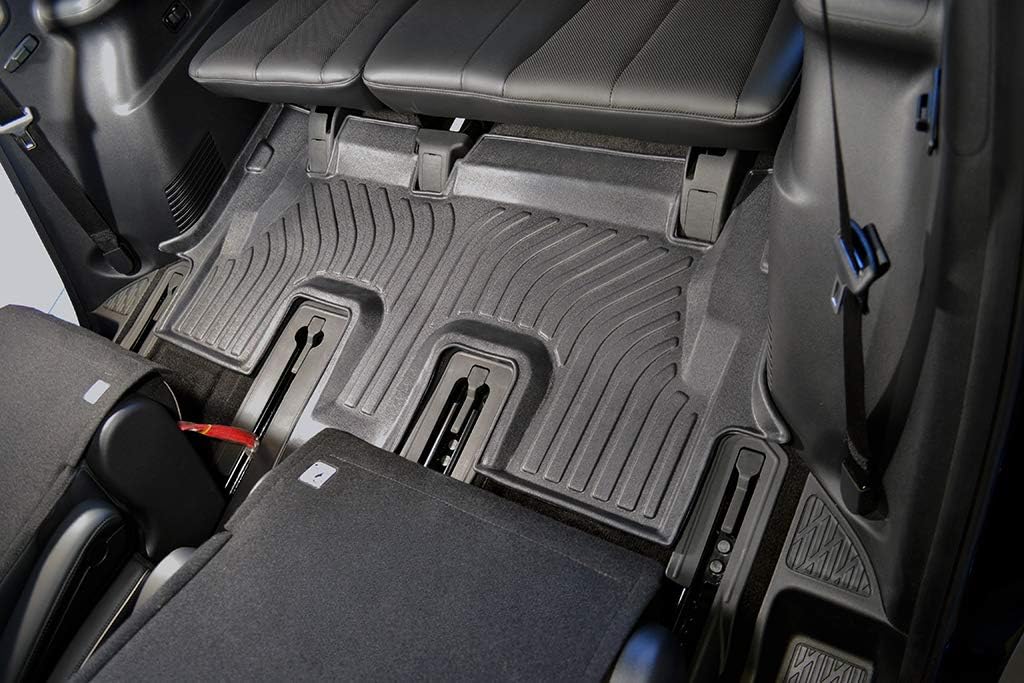 Heavy Duty Black Trunk Floor Mats for Hyundai Palisade 2020-2021 N60742