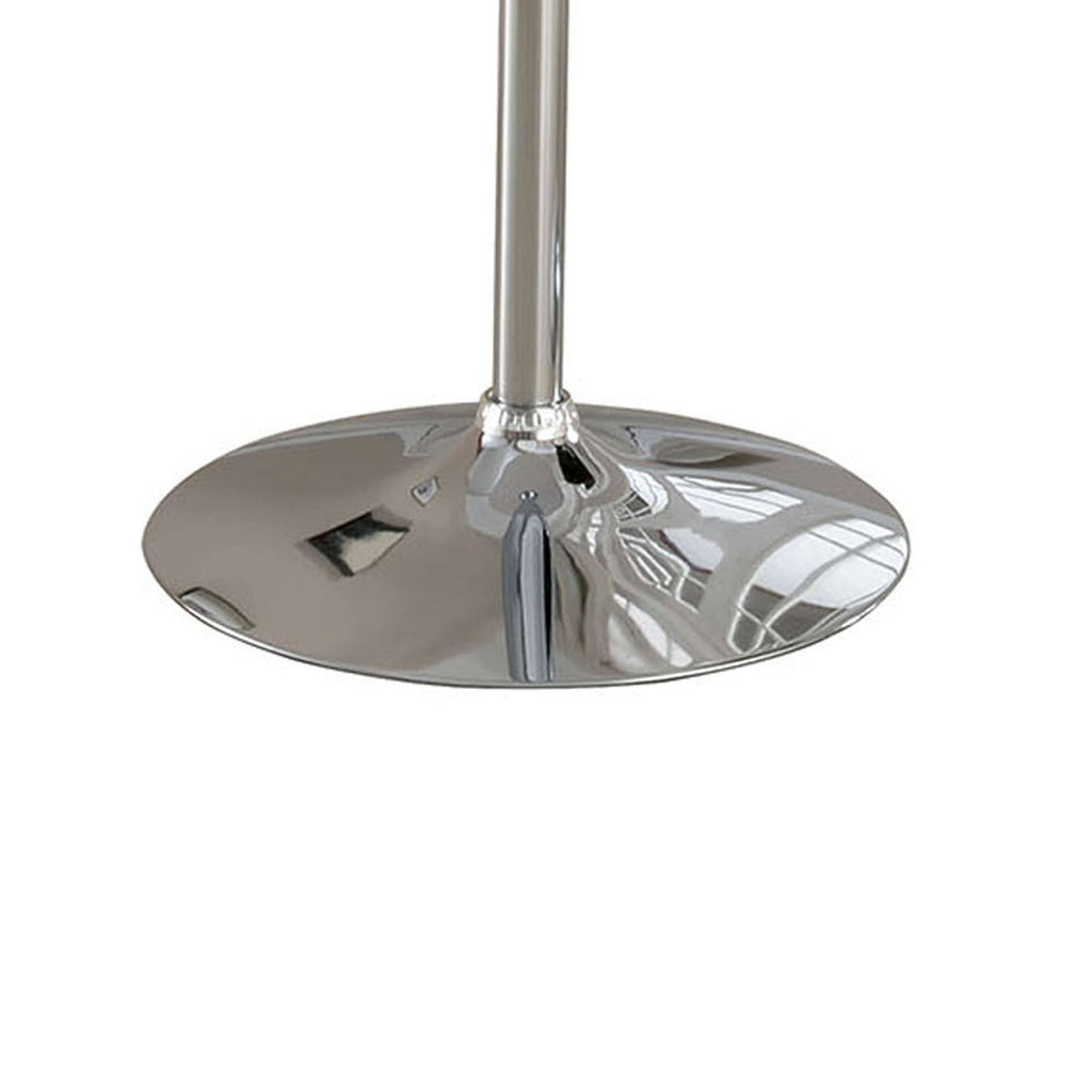 White Wood and Metal Bar Table J210012