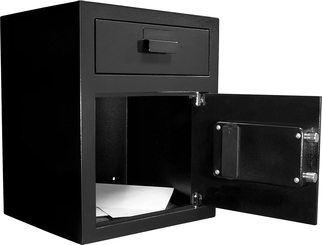 Large 1.10 Cubic Ft Digital Keypad Security Depository Drop Safe D848376