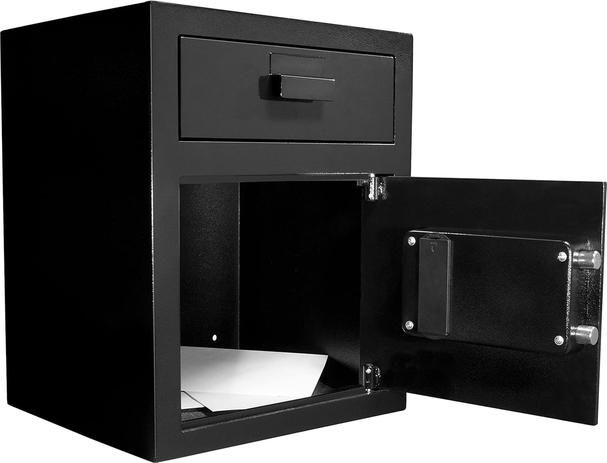 Large 1.10 Cubic Ft Digital Keypad Security Depository Drop Safe D848376