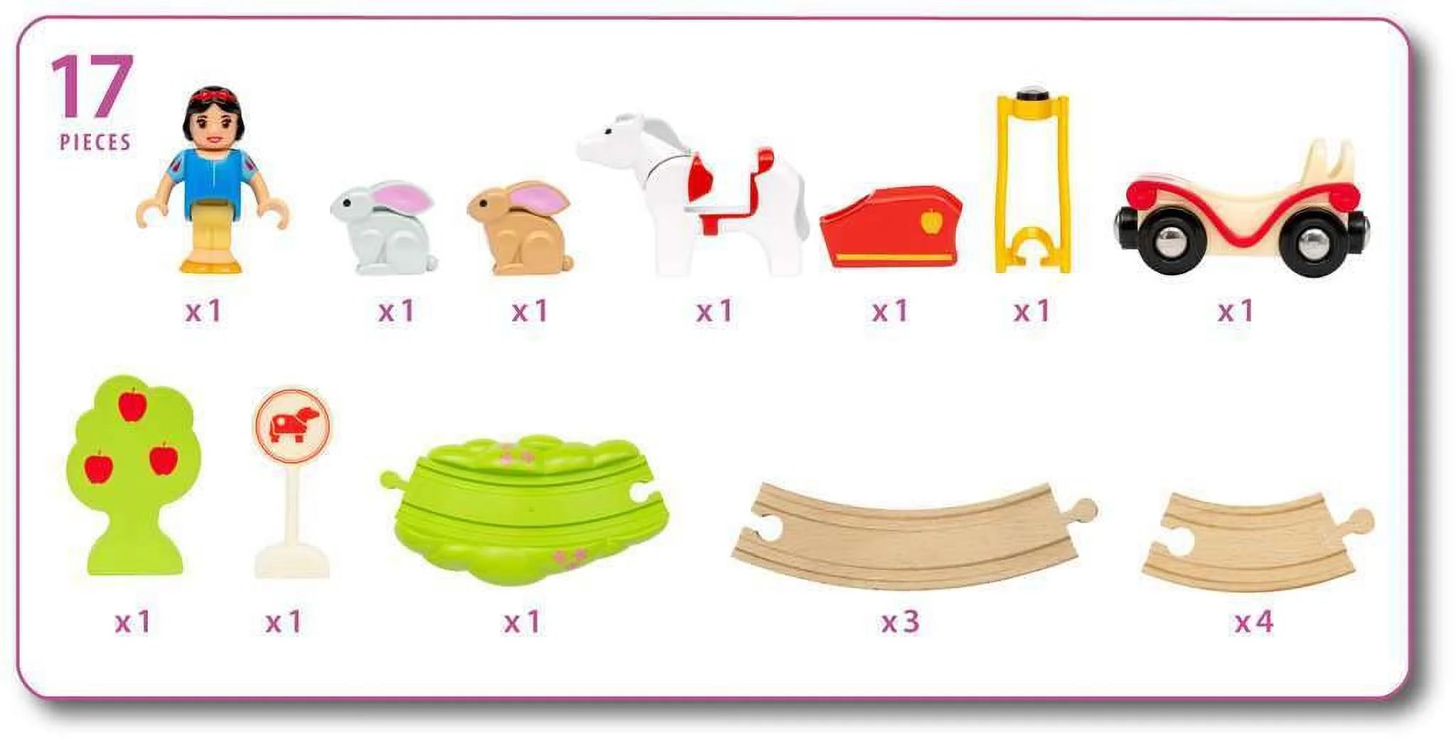 Disney Princess Snow White Animal Set O1968