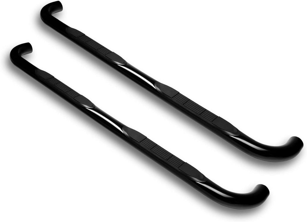 Black Side Step Bars for Ford Super Duty F-350 Regular Cab H737679