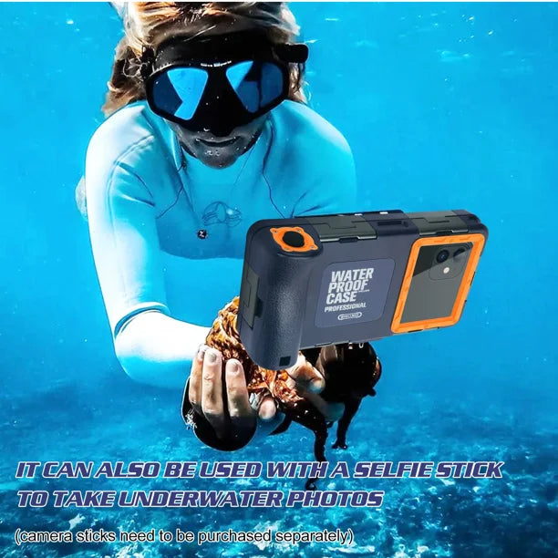 Waterproof Protective Case for Oppo A92 and Phones Up to 6.9 Inch with Lanyard R467065