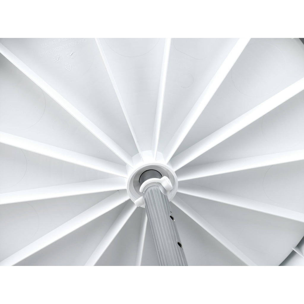 White 2-Shelf Lazy Susan I34834