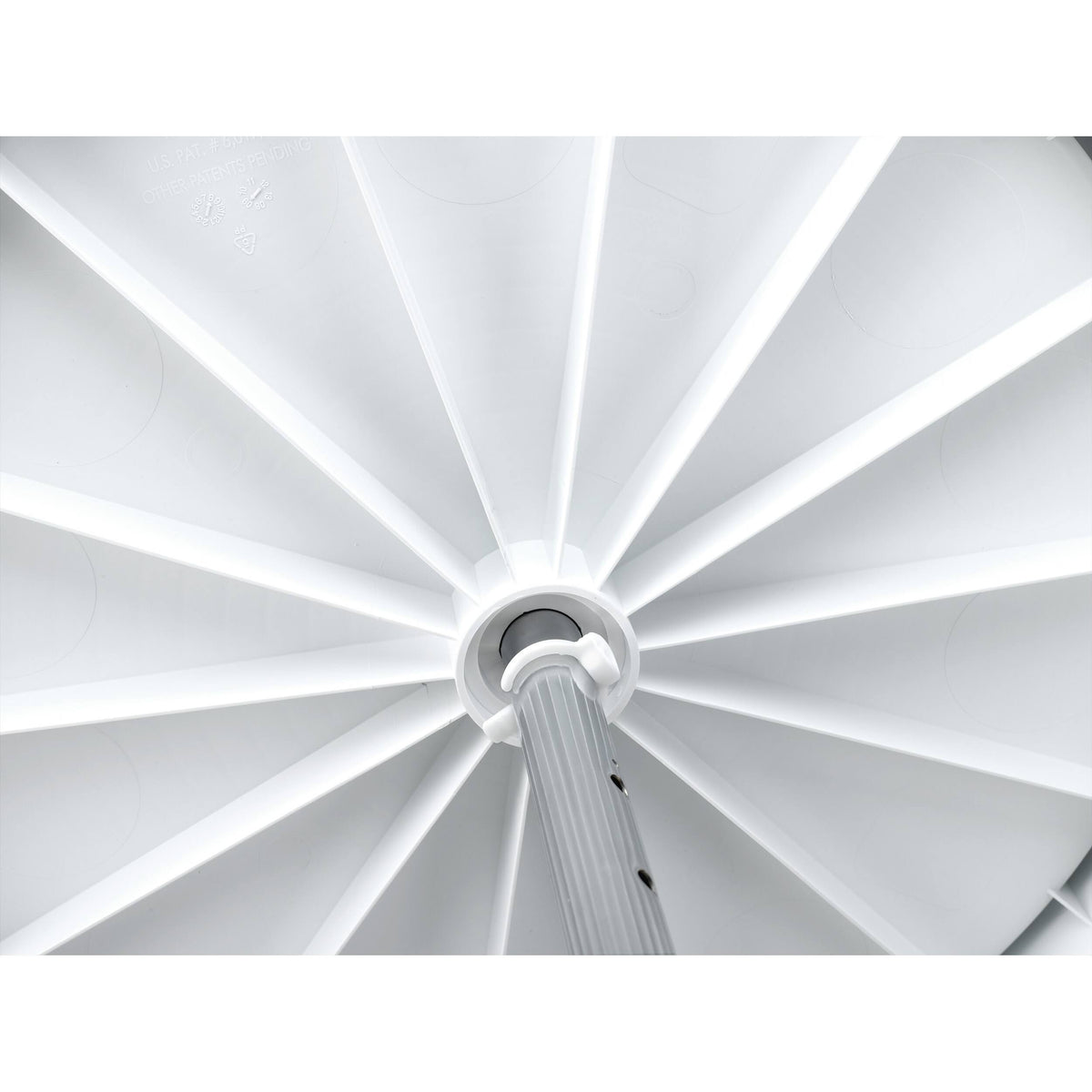 White 2-Shelf Lazy Susan I34834