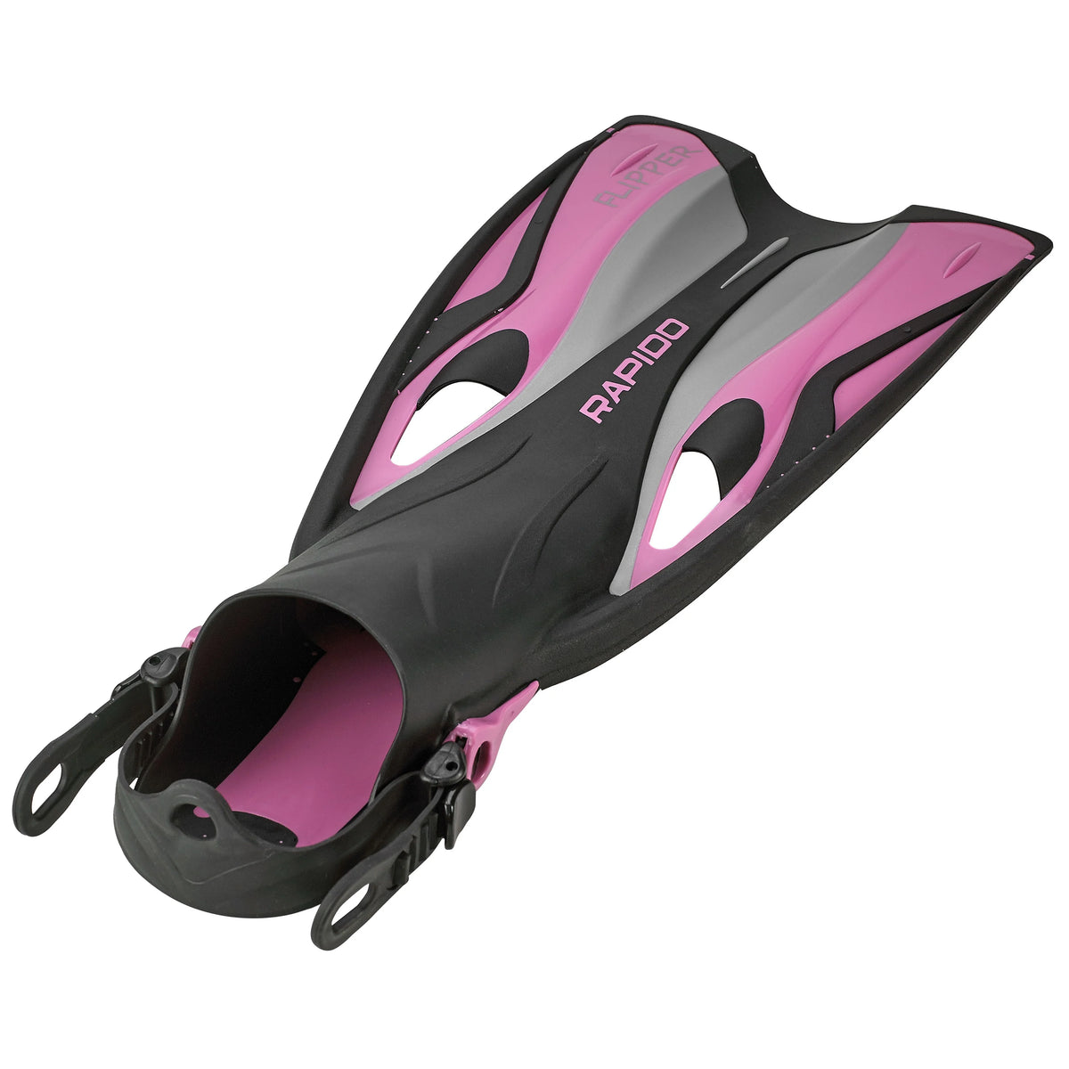 Snorkel Mask with Adjustable Flipper Fins and Dry Snorkel Set Travel Bag F79775