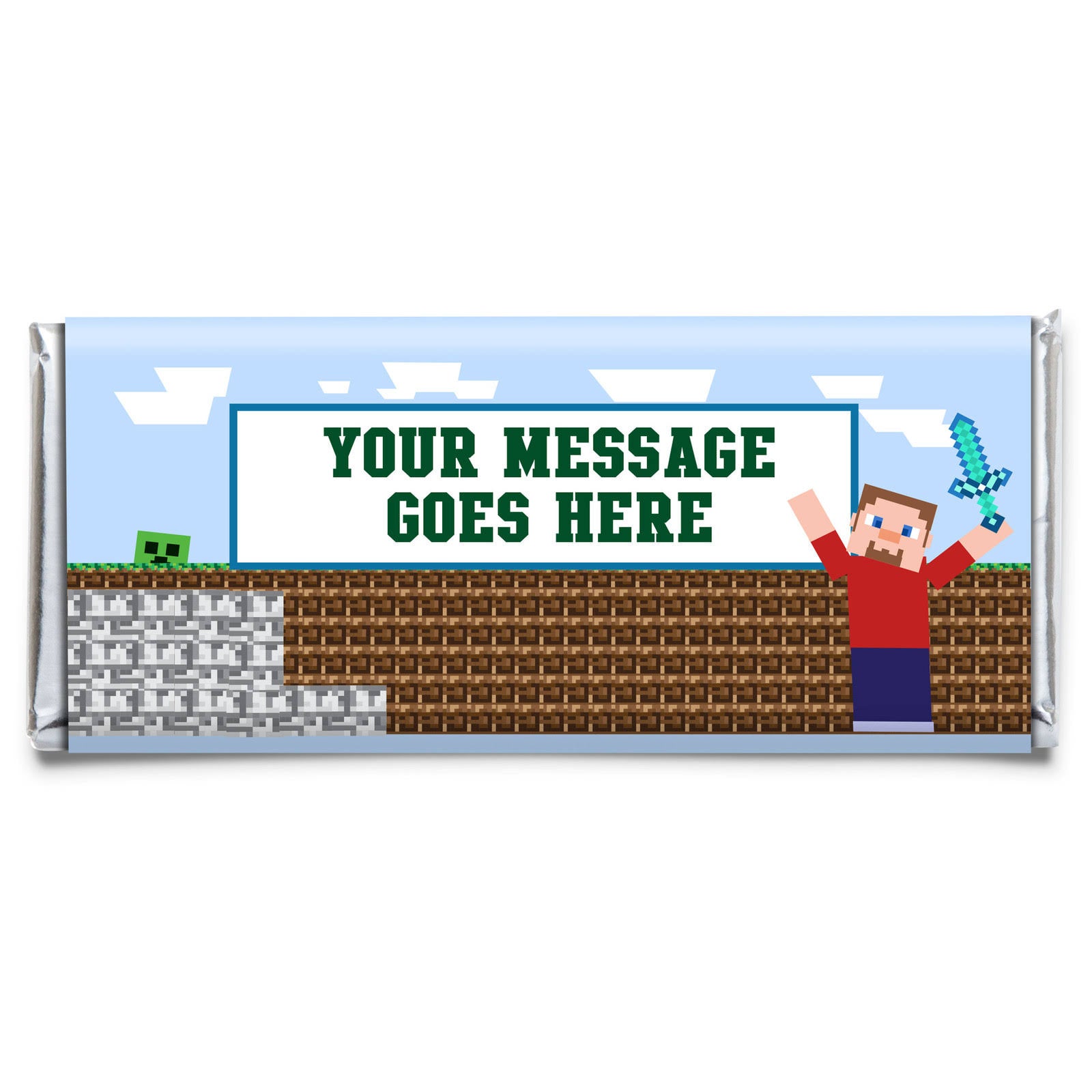 Minecraft Candy Bar Wrapper S30052