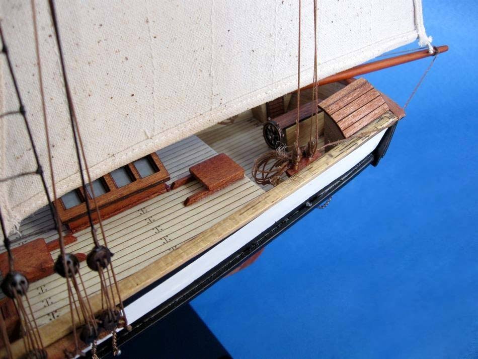 24 inch Wooden Tall Ship Model V948