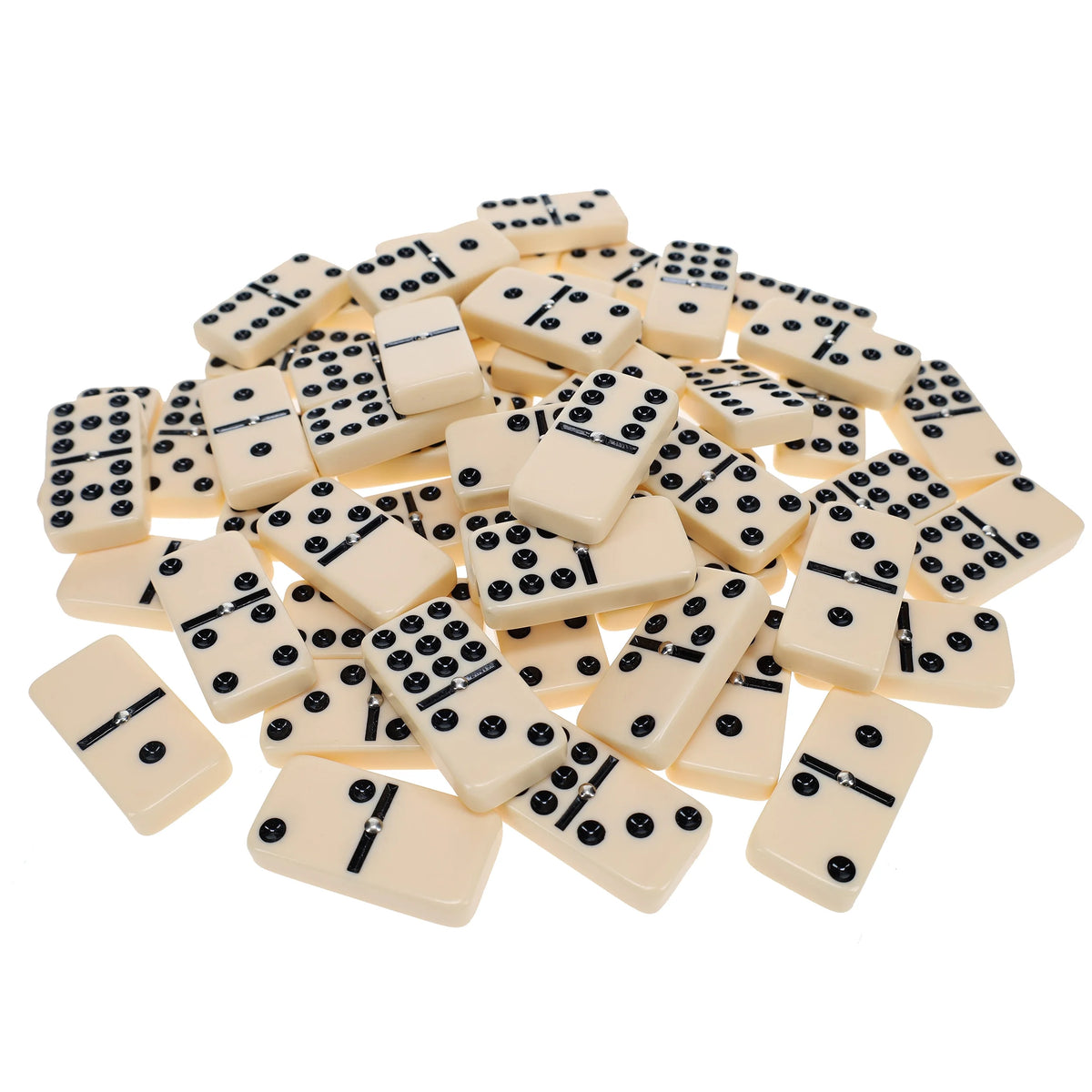 Double Nine Dominoes Ivory Tiles T14720