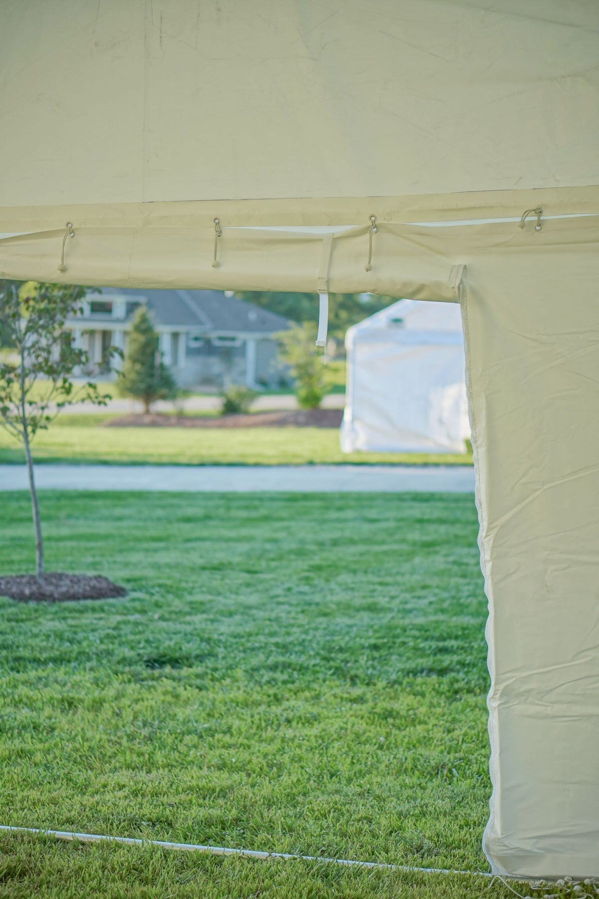 20'x40' Fire Resistant Event Tent with Sidewalls O5017